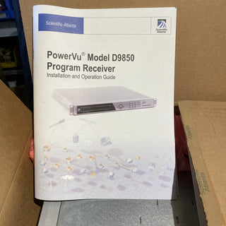 Scientific-Atlanta PowerVu D9850 Program Receiver