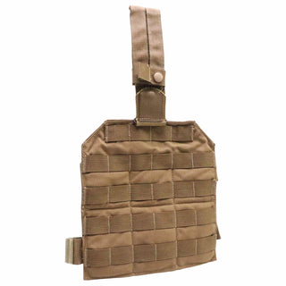 London Bridge Trading LBT-9004A Single Point Drop Leg MOLLE Panel – Coyote Brown - MEGOHA-ARMY