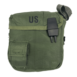 US Issue 2 QT OD Canteen and Cover 8465-00-927-7485 - MEGOHA-ARMY.jpg